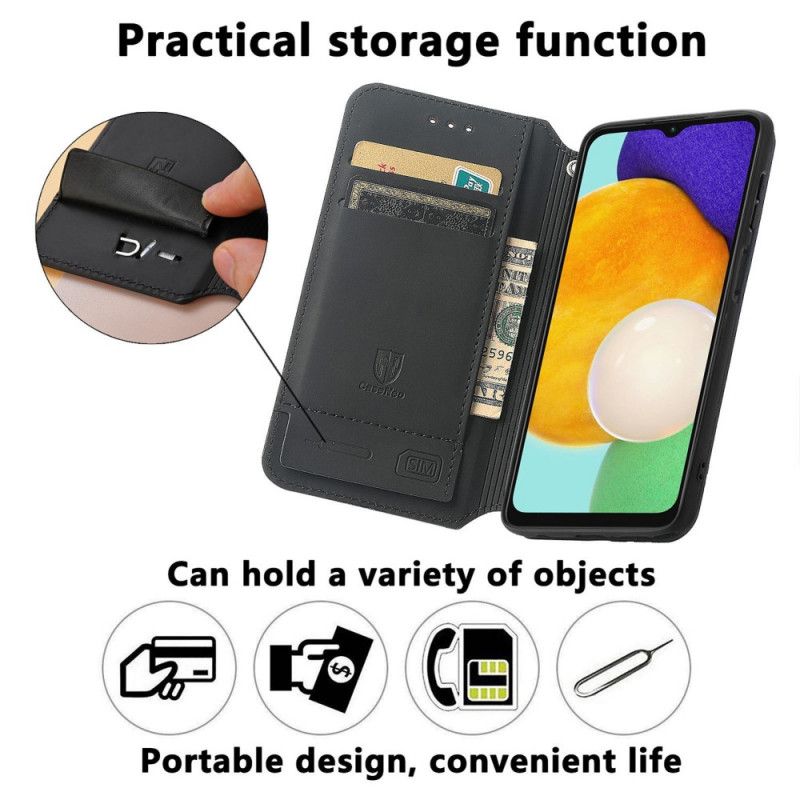 Folio-fodral Samsung Galaxy A13 5g Telefonfodral Design Rfid Caseneo