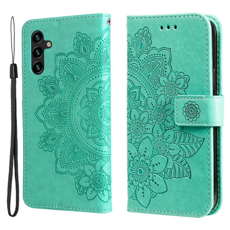 Läderfodral Samsung Galaxy A13 5g Telefonfodral Blommandala