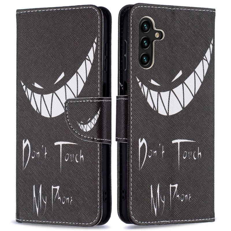 Läderfodral Samsung Galaxy A13 5g Telefonfodral Devil Phone