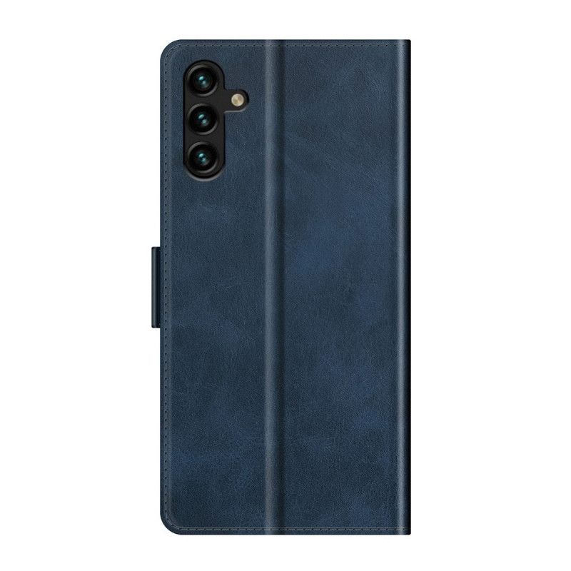 Läderskal Fodral Samsung Galaxy A13 5g Lädereffektdesign