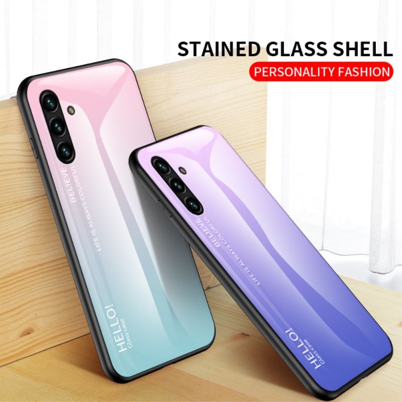 Skal Samsung Galaxy A13 5g Härdat Glas Hej