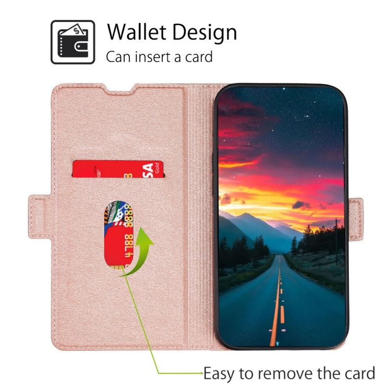 Skyddsfodral Samsung Galaxy A13 5g Flap Dubbel Design