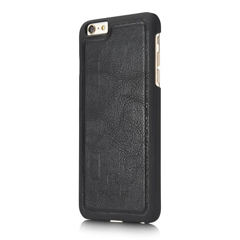 Läderskal iPhone 6 / 6S Svart Dg. Avtagbar Ming