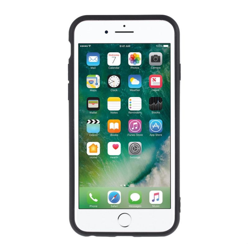 Skal iPhone 6 / 6S Röd Silikonfinhet 2.5 Mm