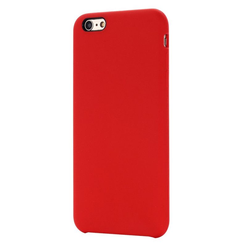 Skal iPhone 6 / 6S Svart Mobilskal Flytande Silikon