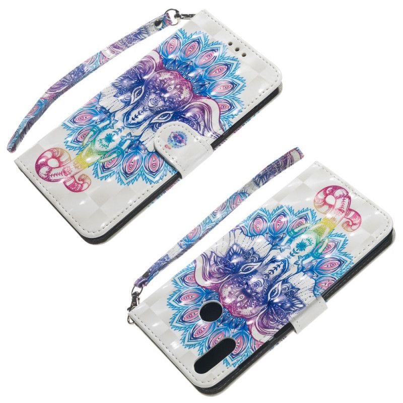 Fodral Huawei Y6 2019 Elefantmotiv Mandala