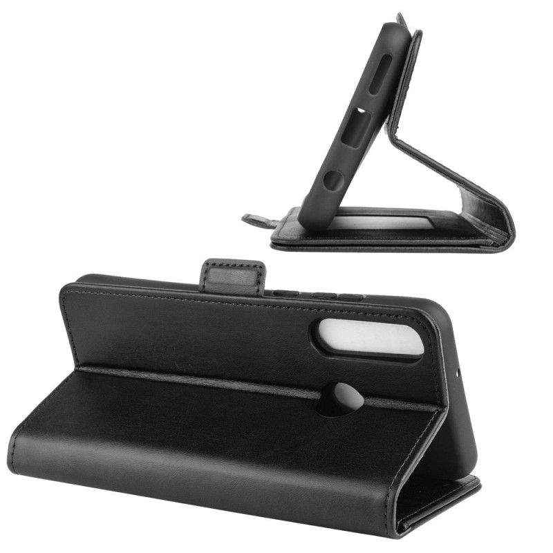 Fodral Huawei Y6 2019 Svart Dubbel Klaff