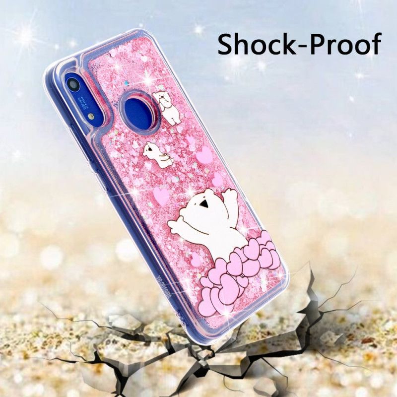 Skal Huawei Y6 2019 Glitterbjörnar