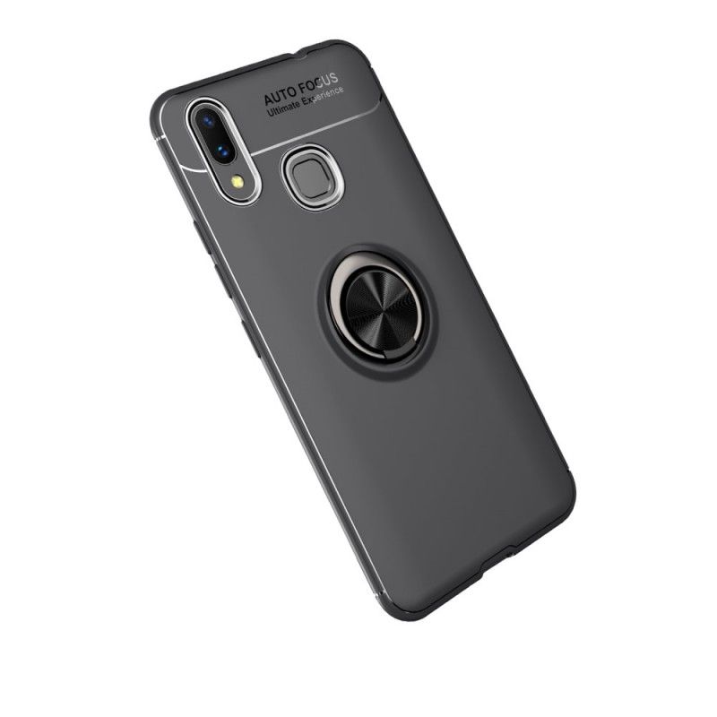 Skal Huawei P Smart Plus Svart Mobilskal Roterande Ring