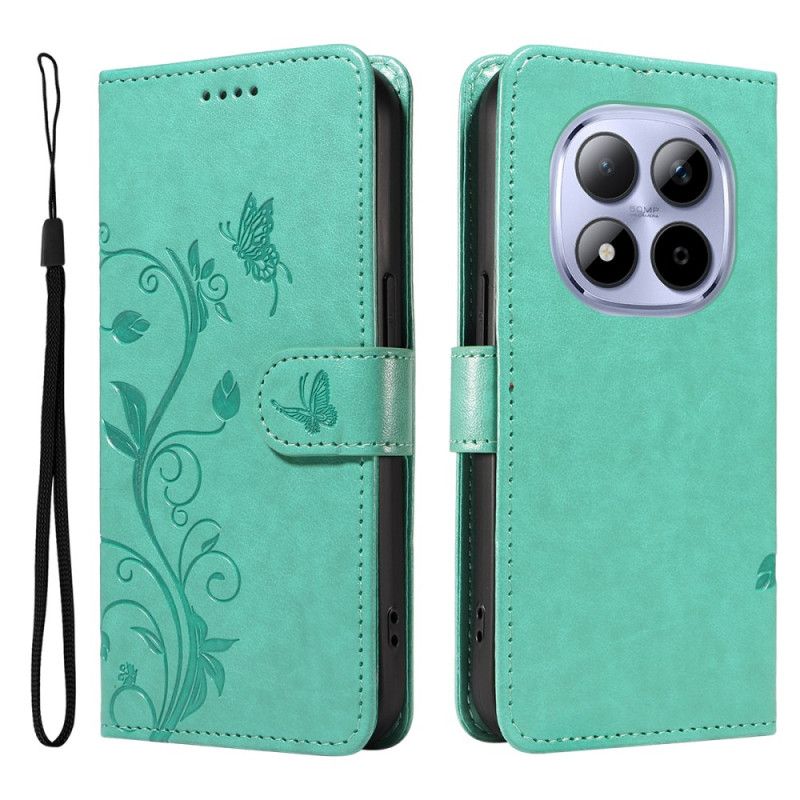 Fodral För Xiaomi Redmi Note 15 Pro 5g Blomstermönster