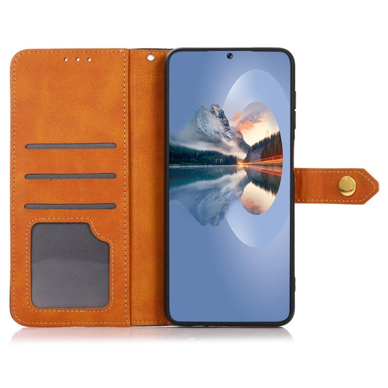 Fodral För Xiaomi Redmi Note 15 Pro 5g Khazneh Guldspänne