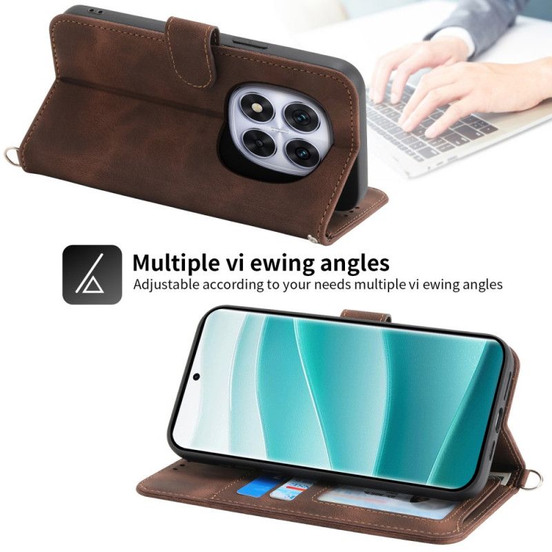 Fodral Xiaomi Redmi Note 15 Pro 5g Mandala I Mockaeffekt Med Axelrem