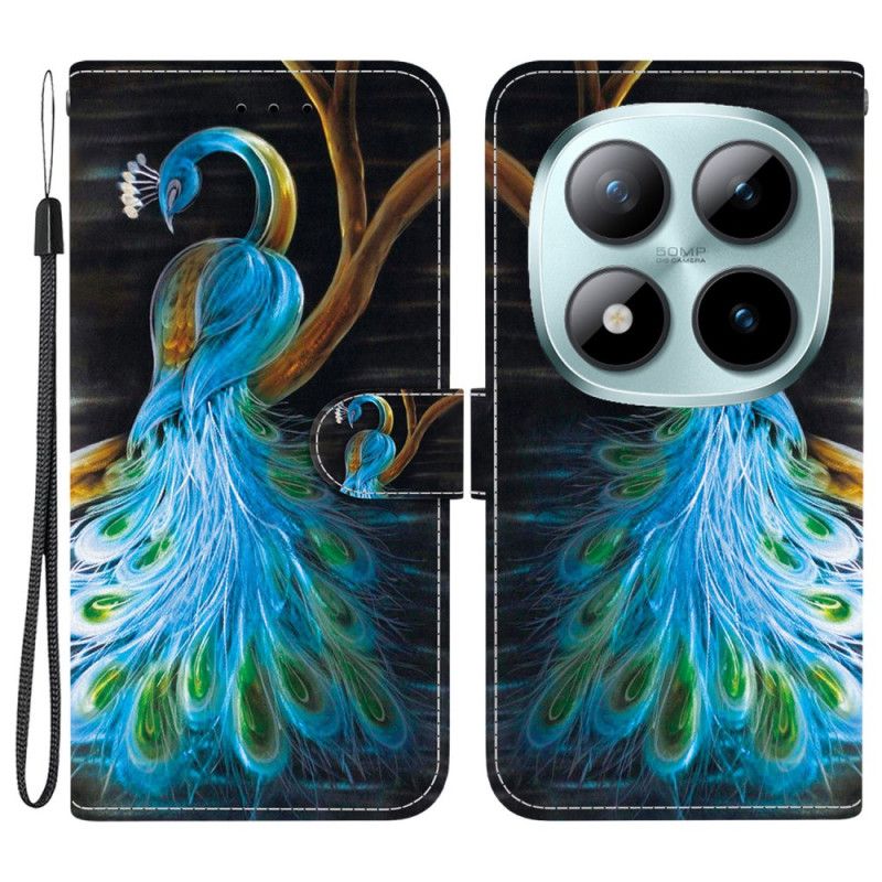 Fodral Xiaomi Redmi Note 15 Pro 5g Påfågelmönster