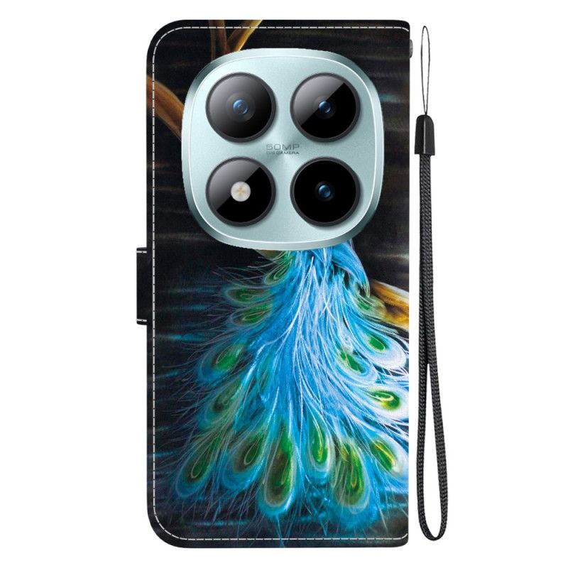 Fodral Xiaomi Redmi Note 15 Pro 5g Påfågelmönster