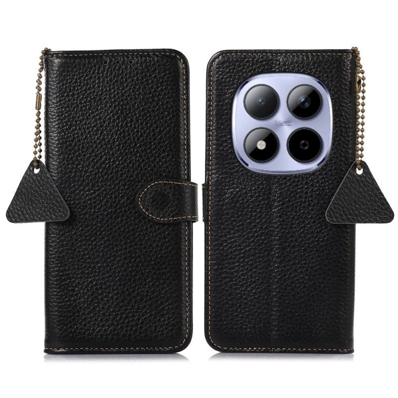 Läderfodral Xiaomi Redmi Note 15 Pro 5g Telefonfodral Äkta Läder