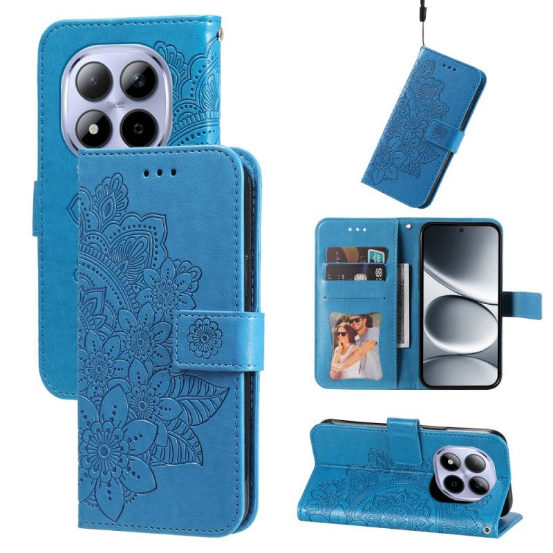 Läderfodral Xiaomi Redmi Note 15 Pro 5g Telefonfodral Mandalatryck