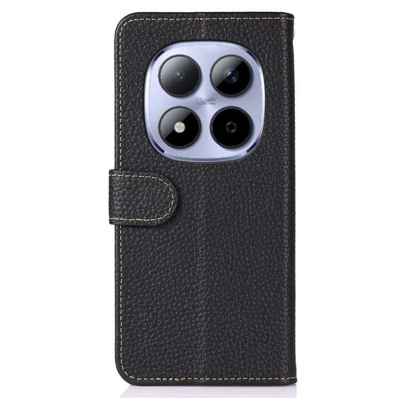 Läderskal Fodral Xiaomi Redmi Note 15 Pro 5g Khazneh-läder