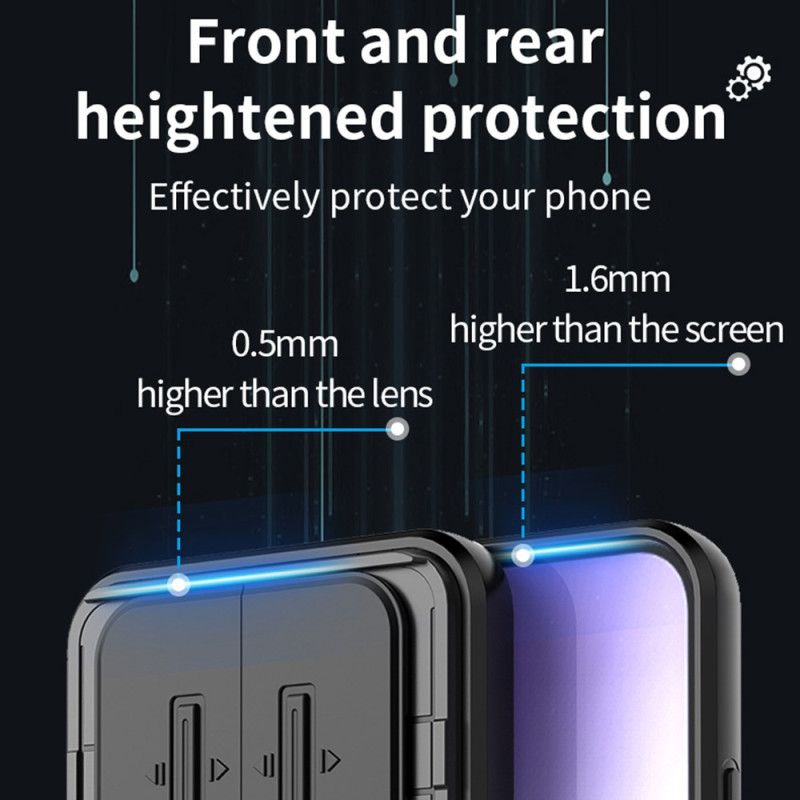 Skal Xiaomi Redmi Note 15 Pro 5g Slitstark Ring Med Linsskydd