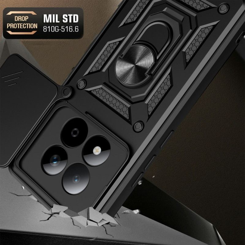 Skal Xiaomi Redmi Note 15 Pro 5g Telefonfodral Skjutbart Kameraskydd Och Stativ