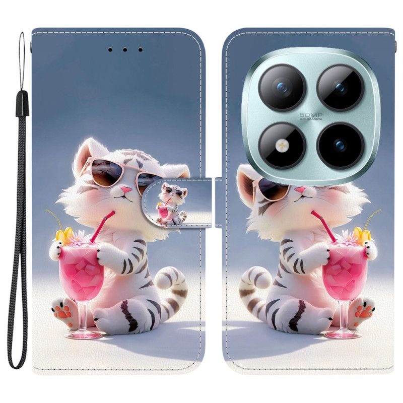 Skyddsfodral Xiaomi Redmi Note 15 Pro 5g Tecknad Tiger