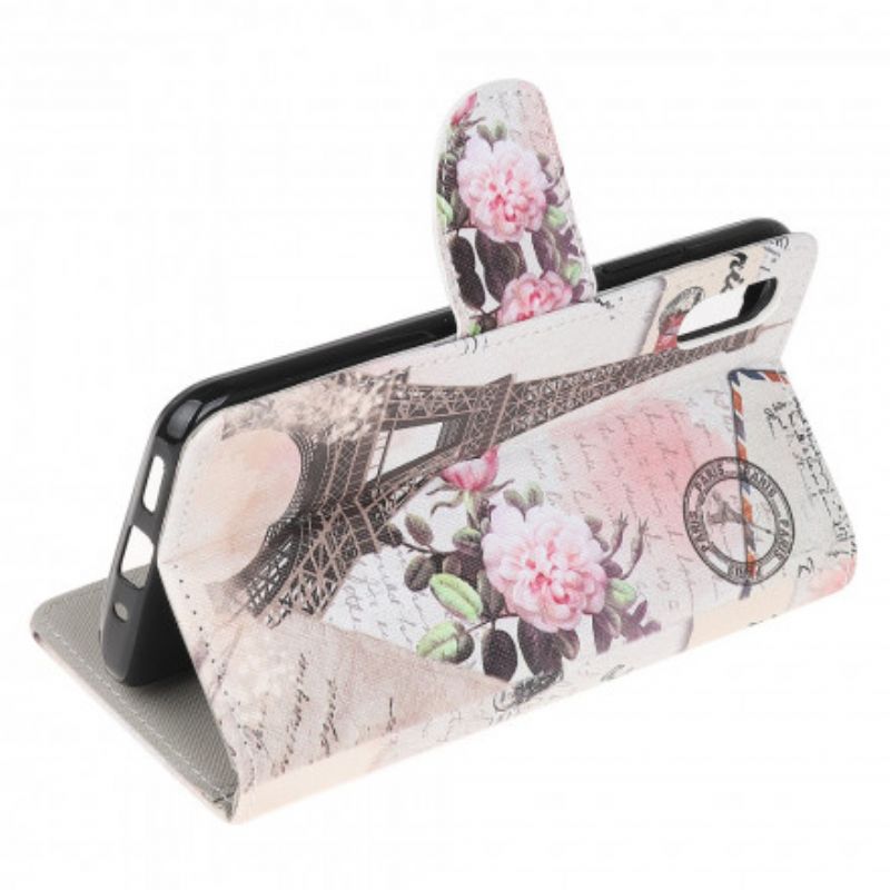 Fodral Samsung Galaxy Xcover 5 Retro Eiffeltorn
