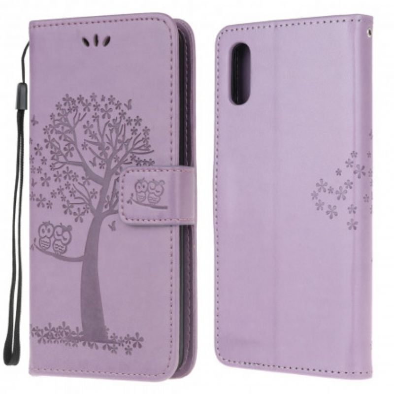 Skyddsfodral Samsung Galaxy Xcover 5 Stringträd Och Ugglor