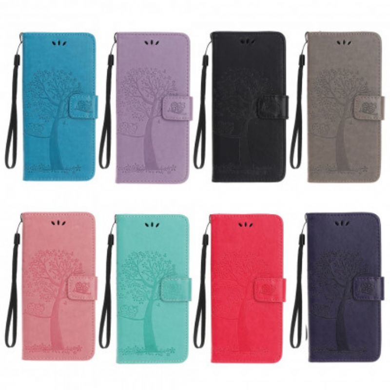 Skyddsfodral Samsung Galaxy Xcover 5 Stringträd Och Ugglor