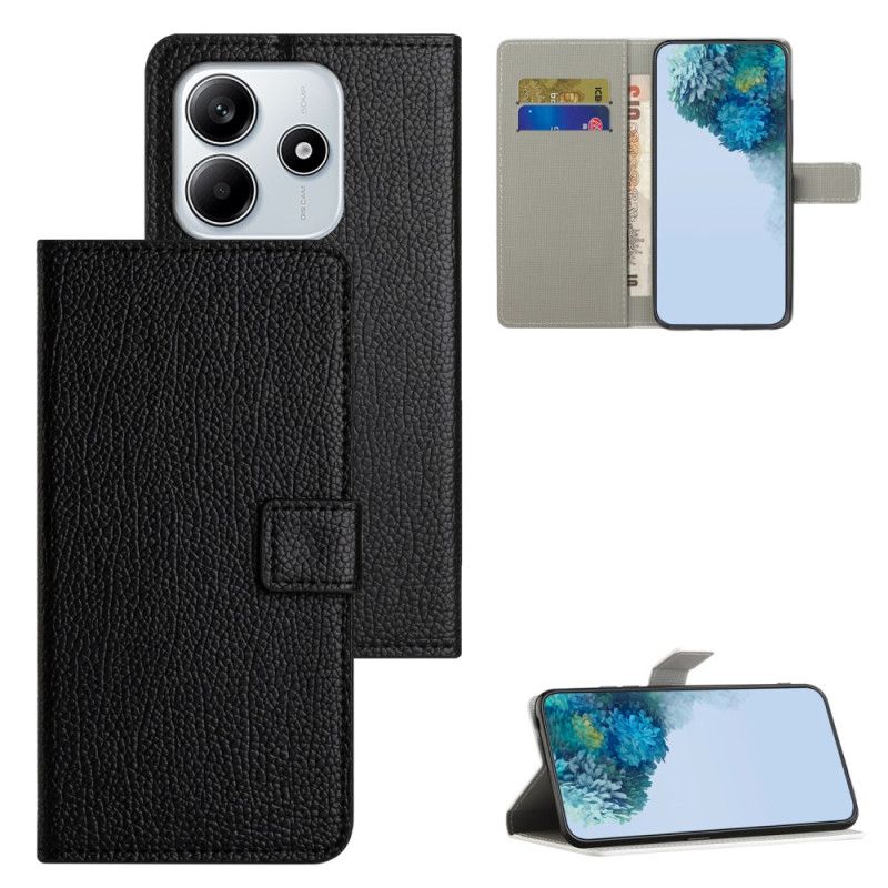 Fodral För Xiaomi Redmi Note 14 4g Litchistruktur