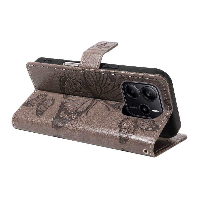 Fodral Xiaomi Redmi Note 14 4g Jättefjärilar