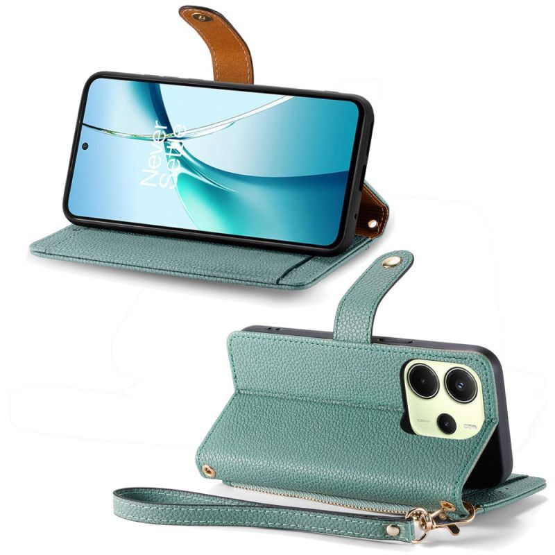 Fodral Xiaomi Redmi Note 14 4g Plånbok Med Hjärtdesign