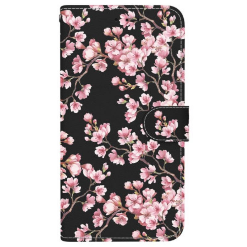 Fodral Xiaomi Redmi Note 14 4g Plommonblommor