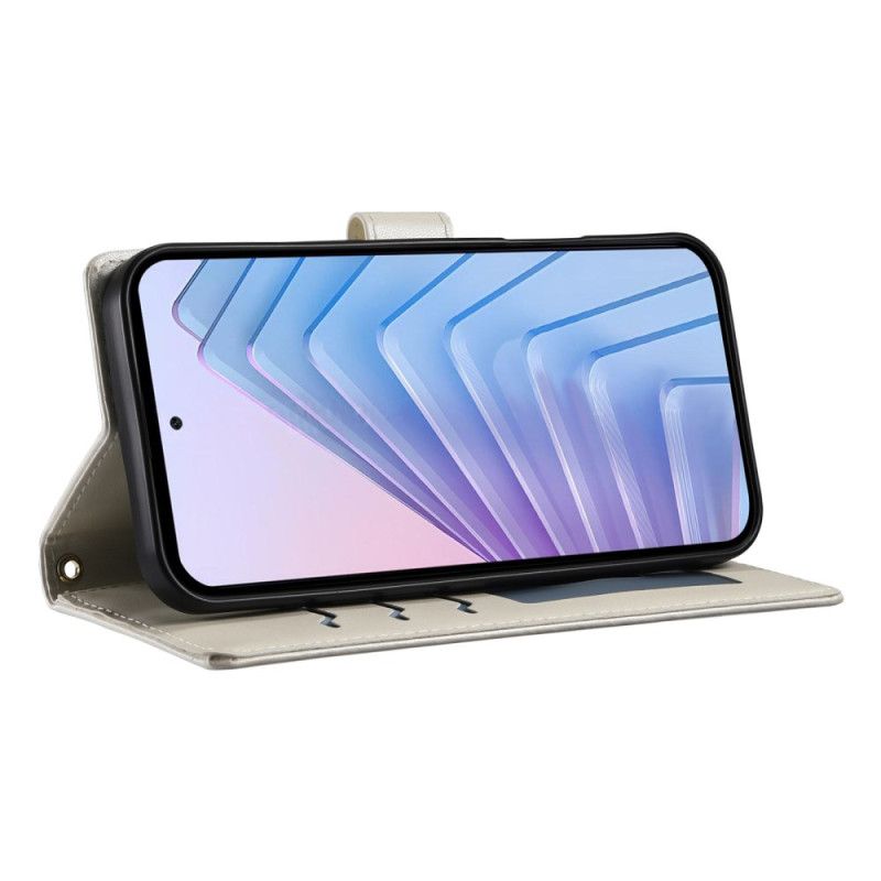 Fodral Xiaomi Redmi Note 14 4g Quiltad Med Rem Och Axelrem