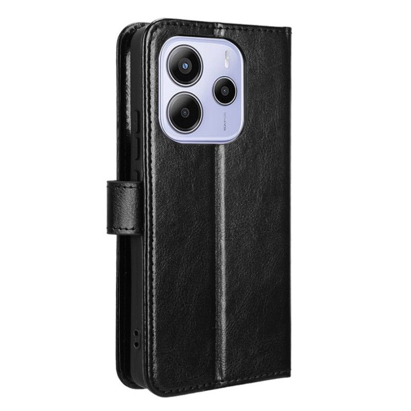 Läderfodral Xiaomi Redmi Note 14 4g Telefonfodral Prickig Konstläder