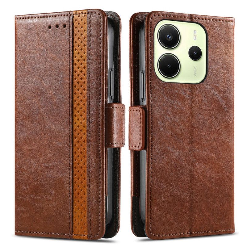 Läderskal Fodral Xiaomi Redmi Note 14 4g Caseneo Rfid-blockering