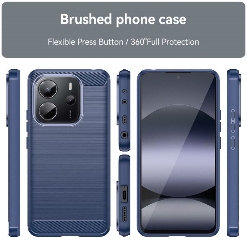 Skal Xiaomi Redmi Note 14 4g Borstad Kolfiber