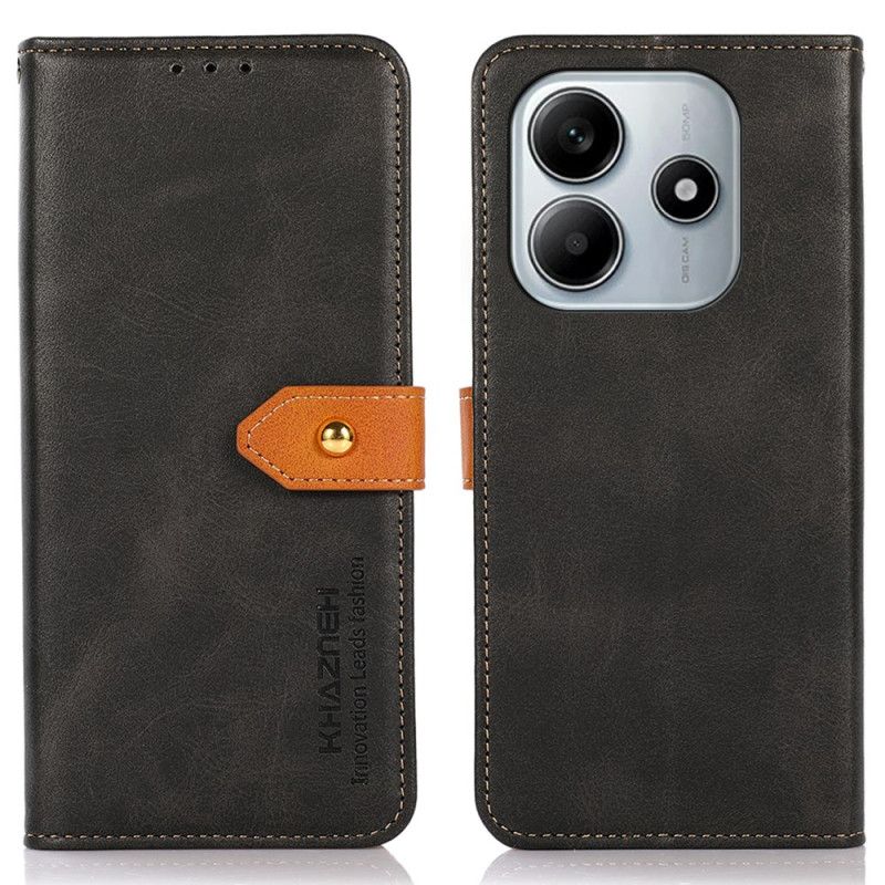 Skyddsfodral Xiaomi Redmi Note 14 4g Guldspänne Khazneh