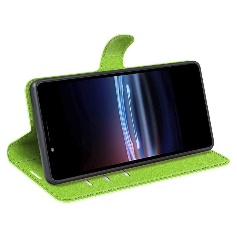 Fodral Sony Xperia Pro-i Klassisk Litchieffekt