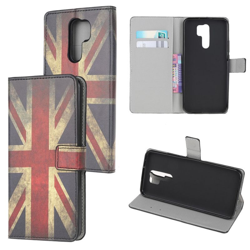 Fodral för Xiaomi Redmi 9 Englands Flagga