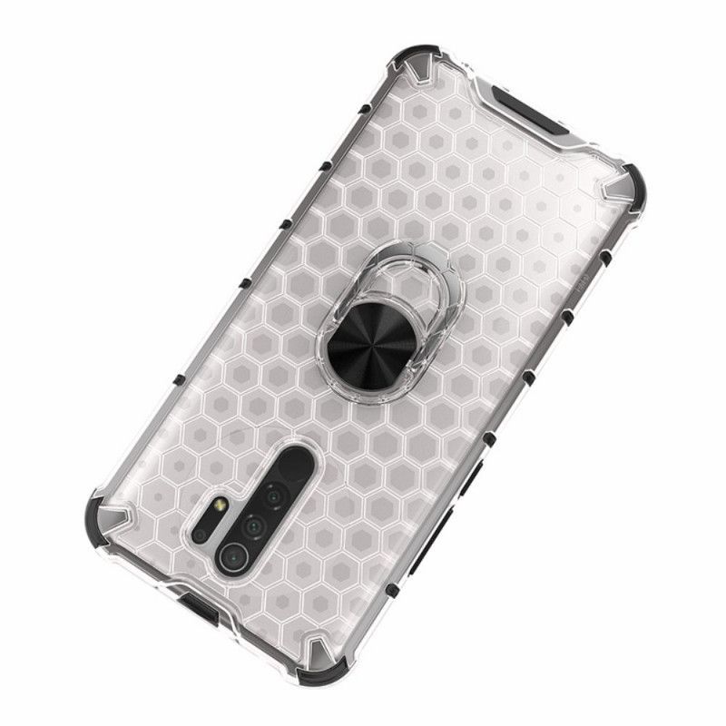 Skal för Xiaomi Redmi 9 Svart Bikakestil Och Ringstil