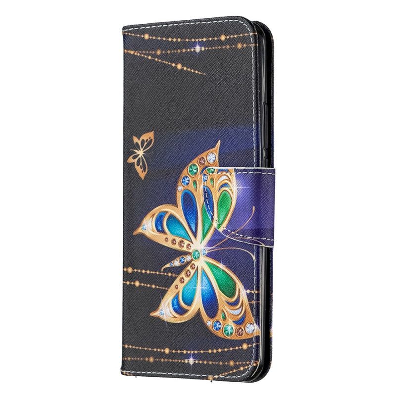 Skyddsfodral Xiaomi Redmi 9 Svart Otroliga Fjärilar