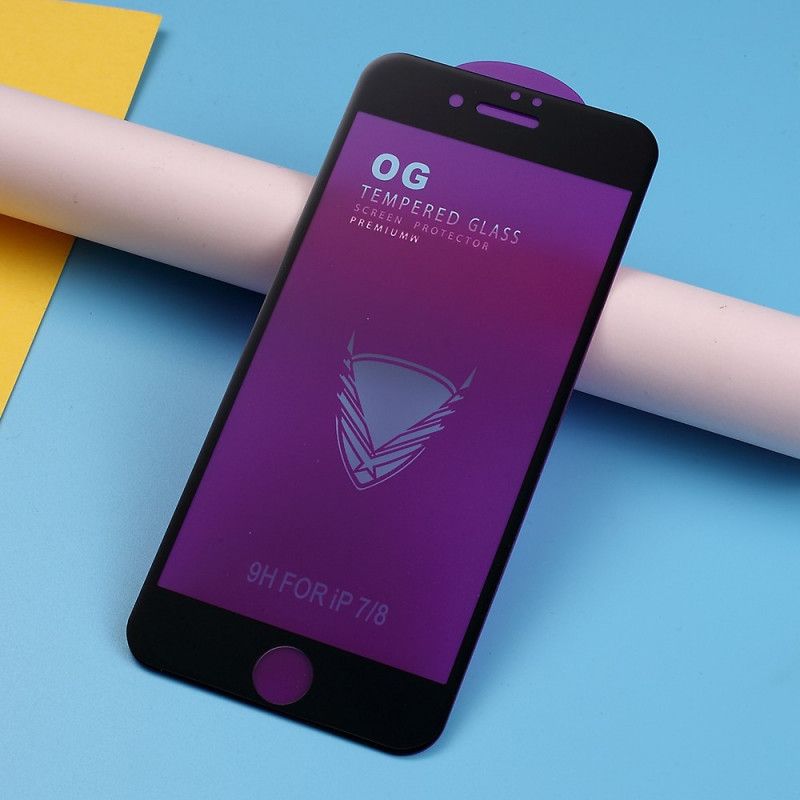 Färgat Skal Av Härdat Glas För Iphone Se 2/8/7