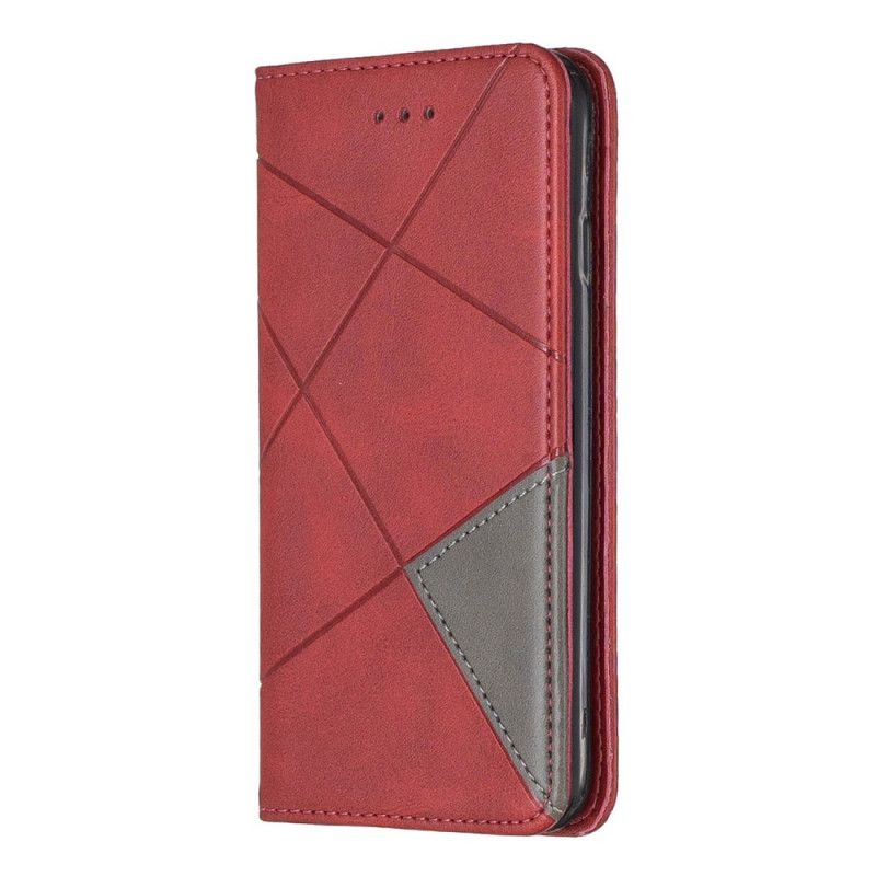 Folio-fodral för iPhone 7 / 8 / SE 2 Svart Artiststil
