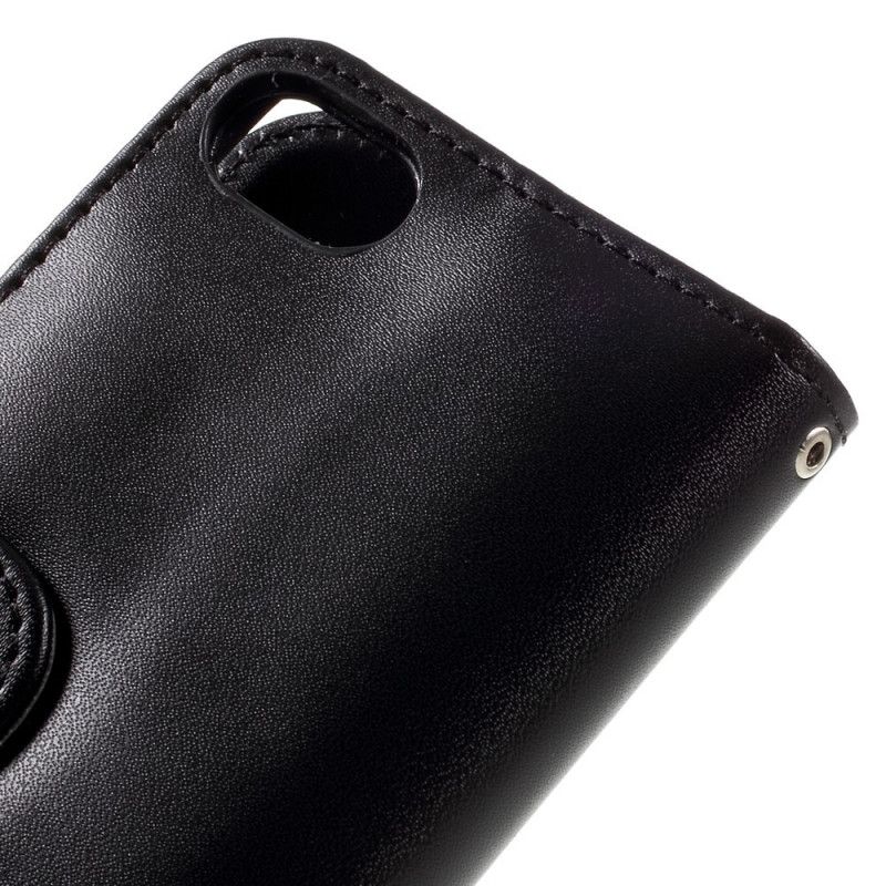 Läderfodral iPhone 7 / 8 / SE 2 Mobilskal Vanlig Läderstil