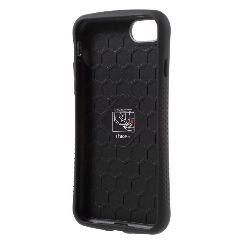 Skal för iPhone 7 / 8 / SE 2 Svart Iface Mall Mosaik