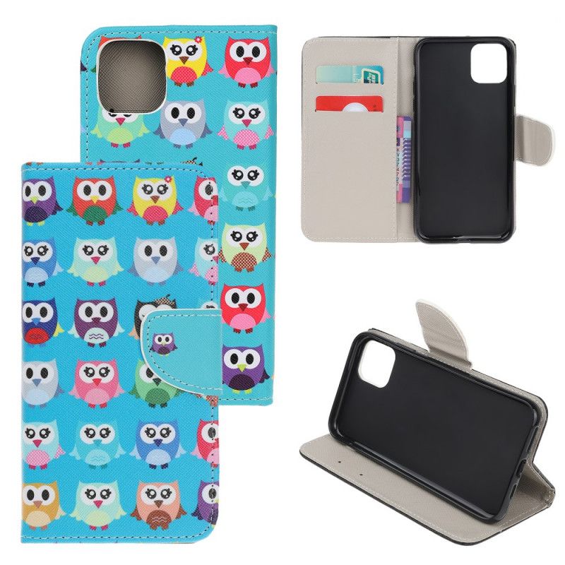 Fodral iPhone 12 Mini Flera Ugglor