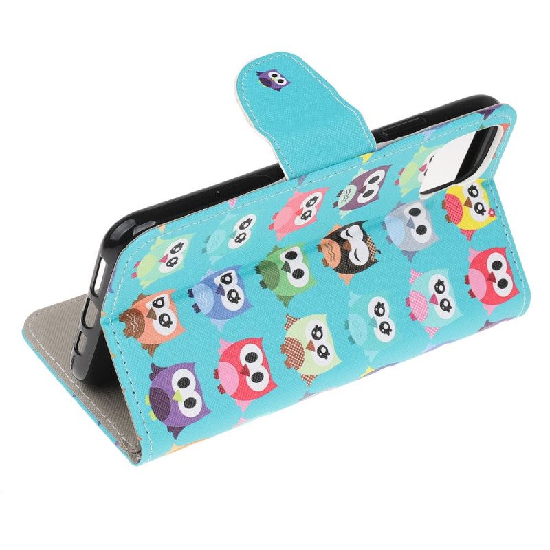 Fodral iPhone 12 Mini Flera Ugglor