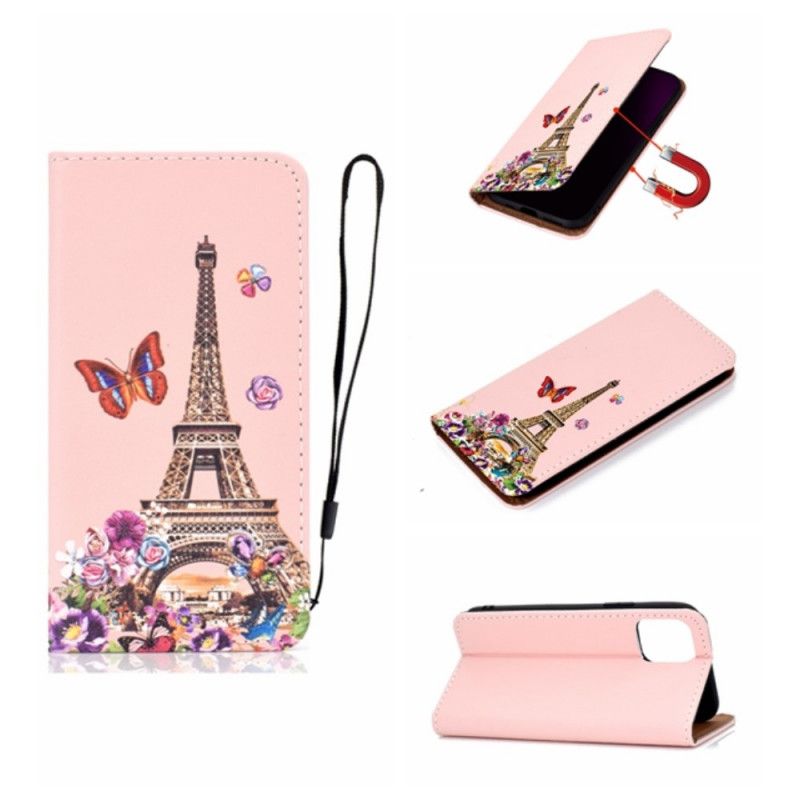 Folio-fodral iPhone 12 Mini Firar Paris
