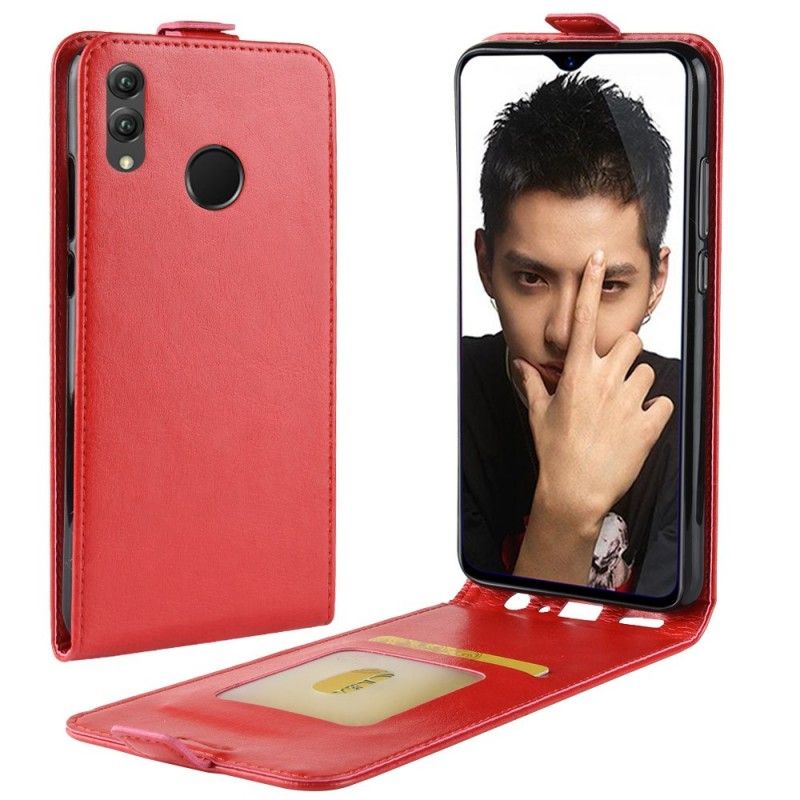 Läderfodral Honor 8X Svart Mobilskal Retrovikning