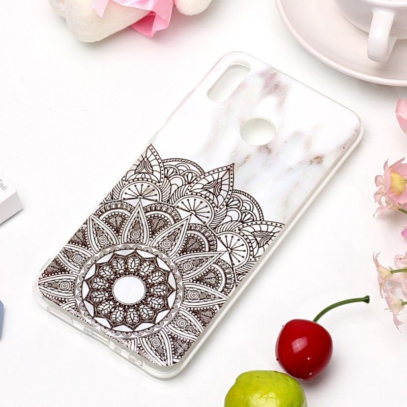 Skal för Honor 8X Marmorerad Mandala