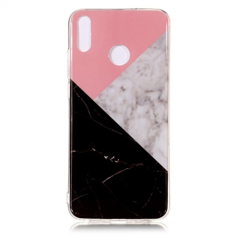 Skal Honor 8X Geometrisk Marmor